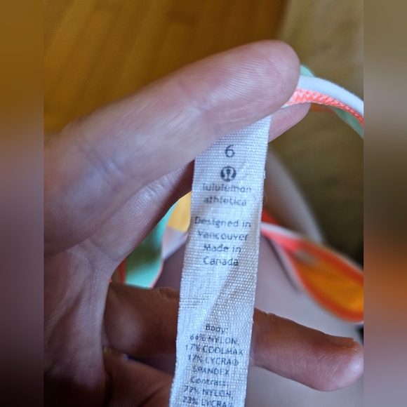 Lululemon special edition Seawheeze CRB cool racerback tank top - Picture 4 of 4